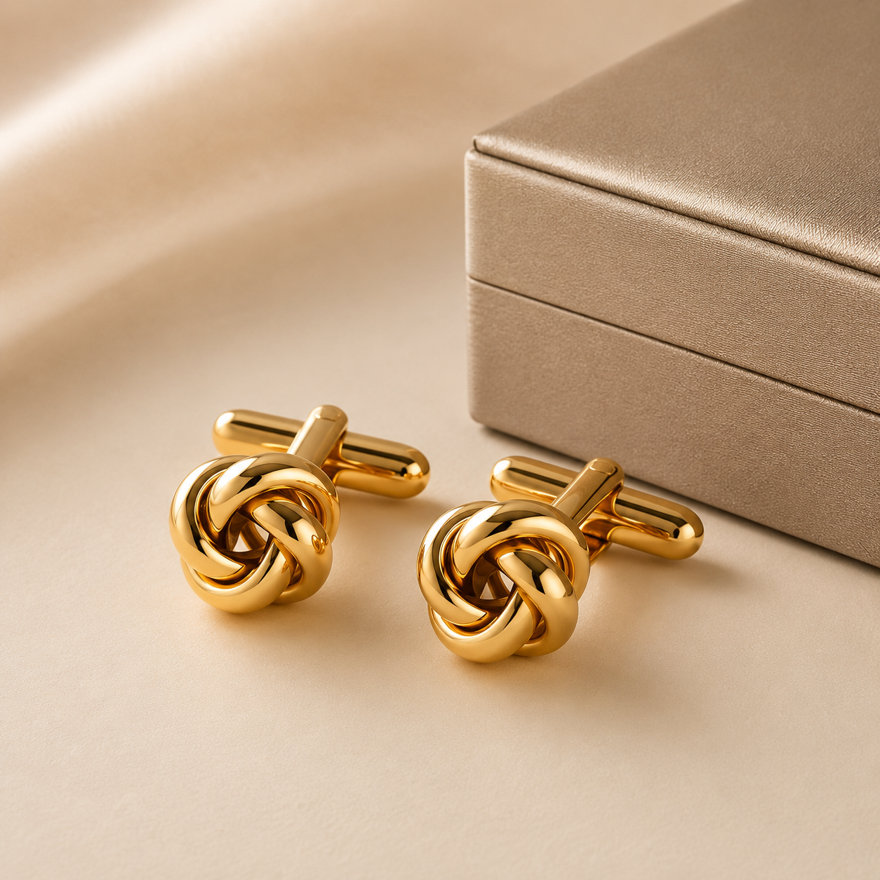 Gold-Plated Cufflinks