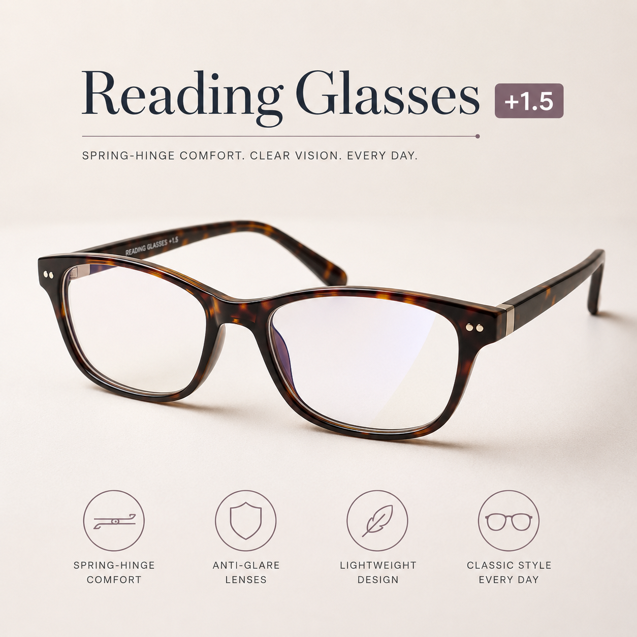 Reading Glasses Plus 1.5