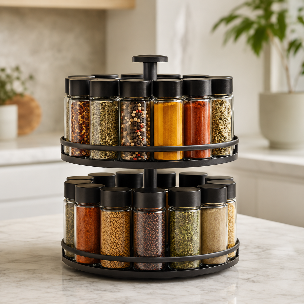 Rotating Spice Rack